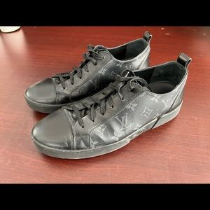 Black Louis Vuitton Match-Up Sneakers